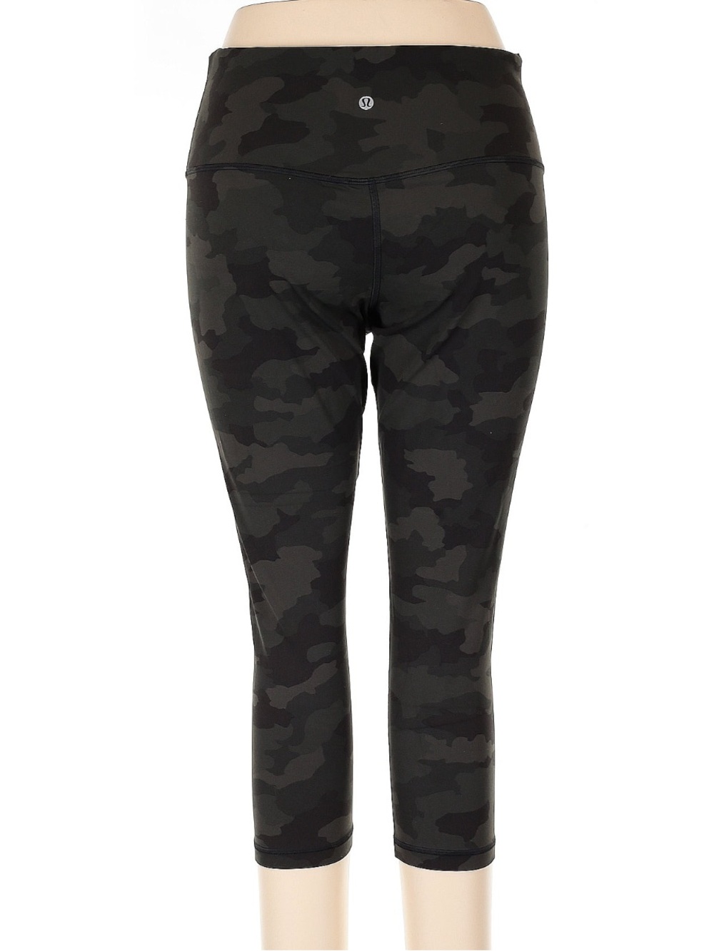 lululemon athletica Grey Camouflage Align Cropped Leggings - Picture 4 of 4